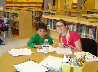 Libraries are a great place for tutoring: resources are always nearby.